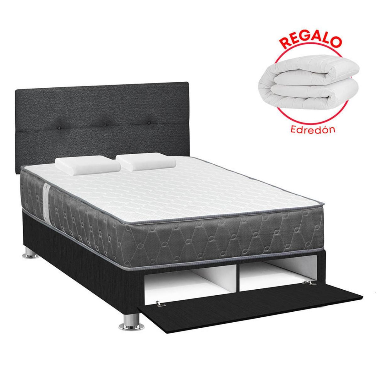 FORLI - Dormitorio Sabanera Acqua 2Plz + Edredón