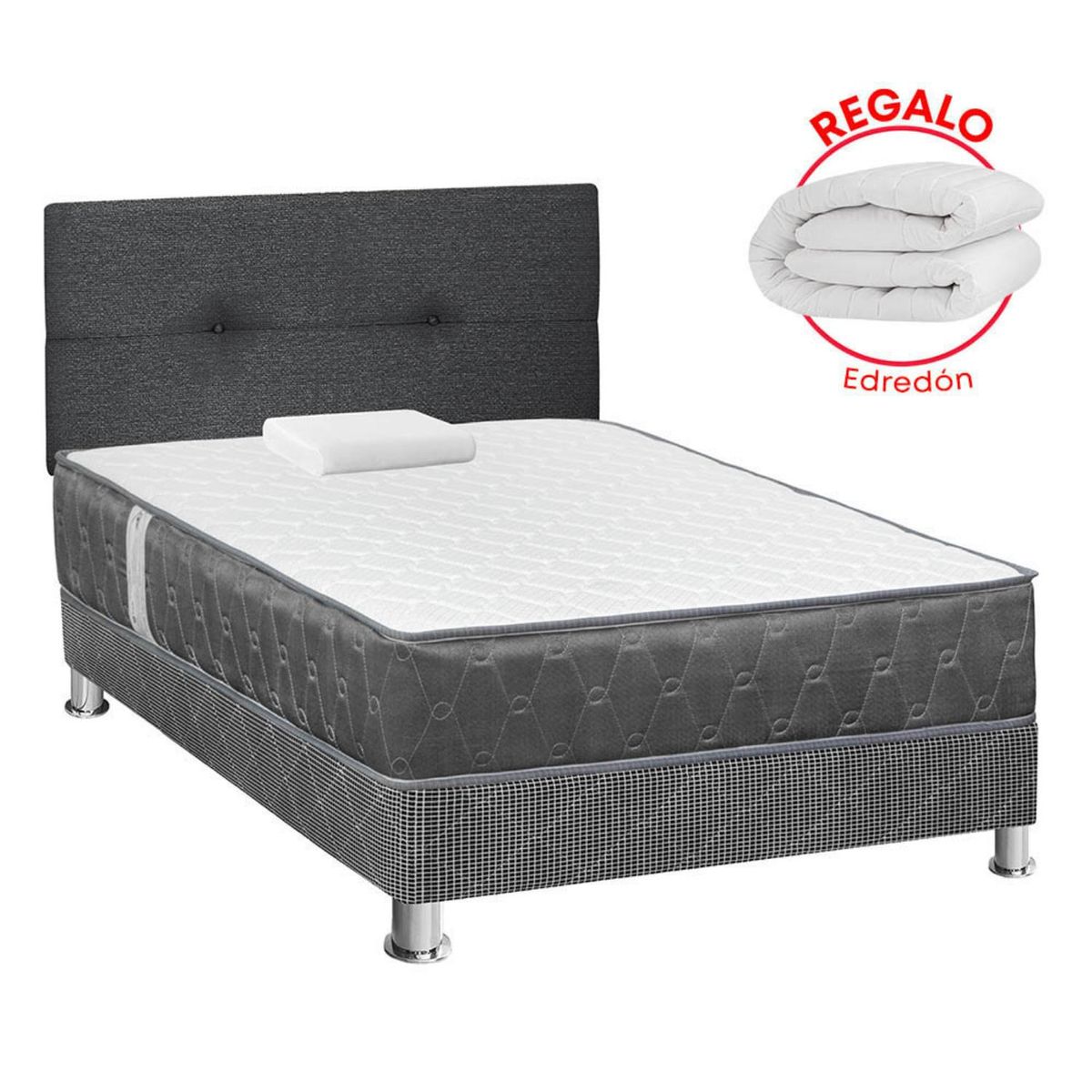 FORLI - Dormitorio Acqua 1.5Plz + Edredon