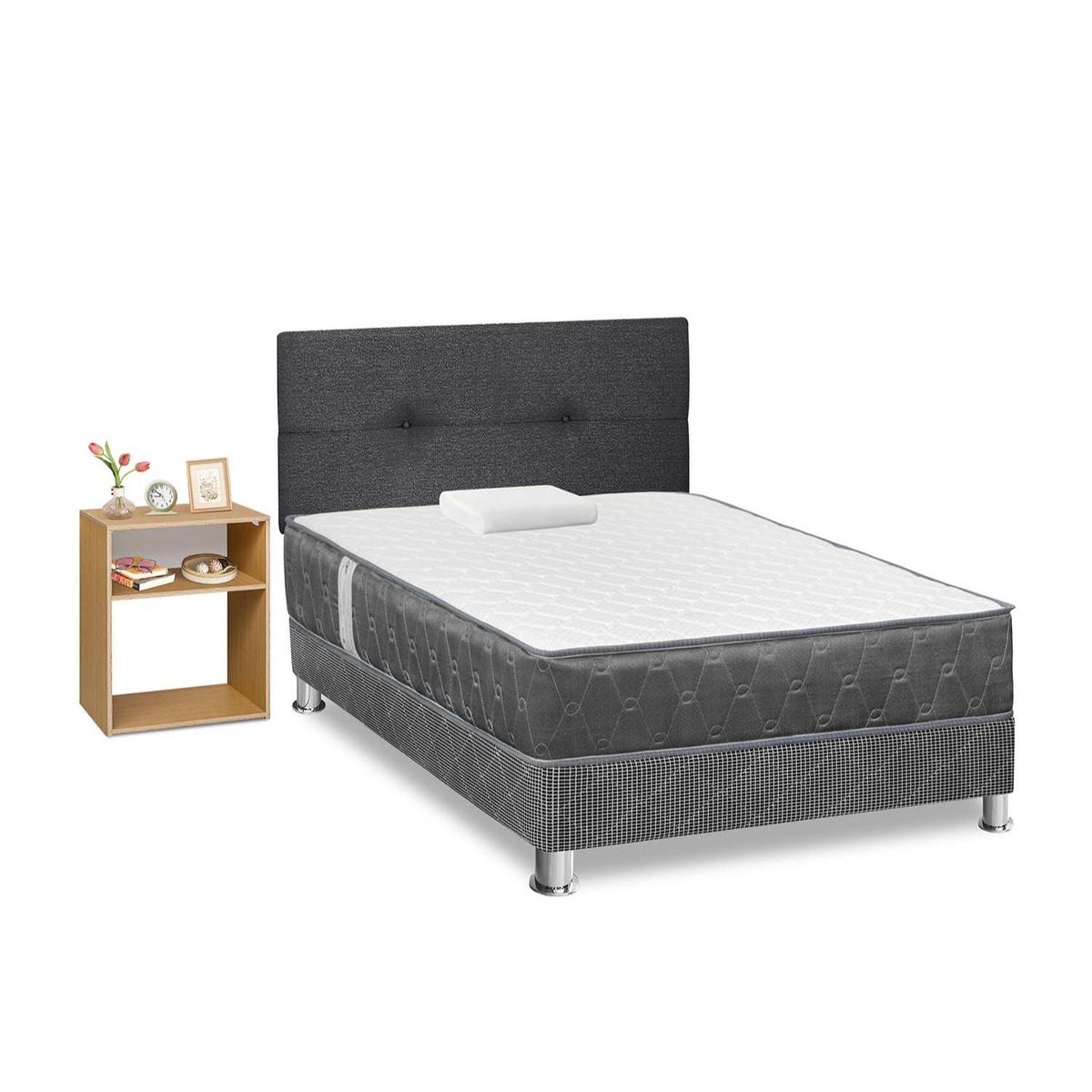 FORLI - Dormitorio Acqua 1.5 Plz + Velador Turin