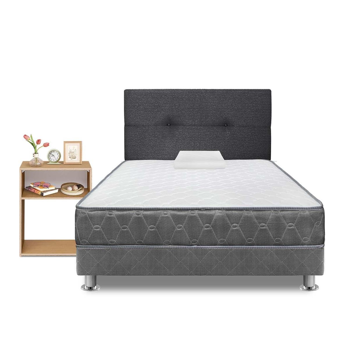 FORLI - Dormitorio Acqua 1.5 Plz + Velador Turin