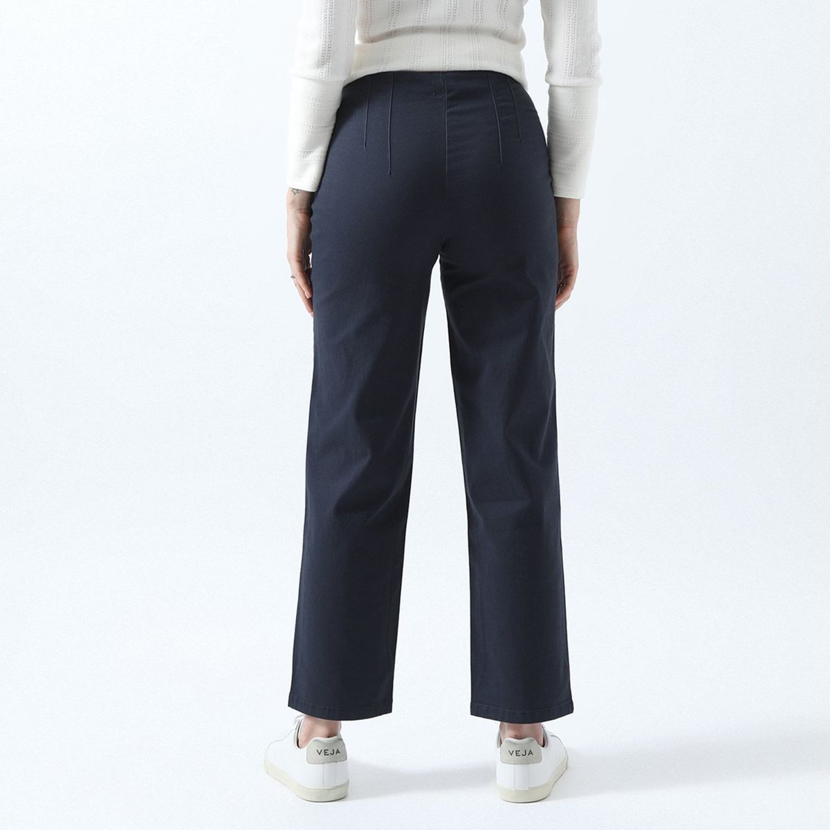 NEWPORT - Pantalón Básico Algodón Mujer Newport