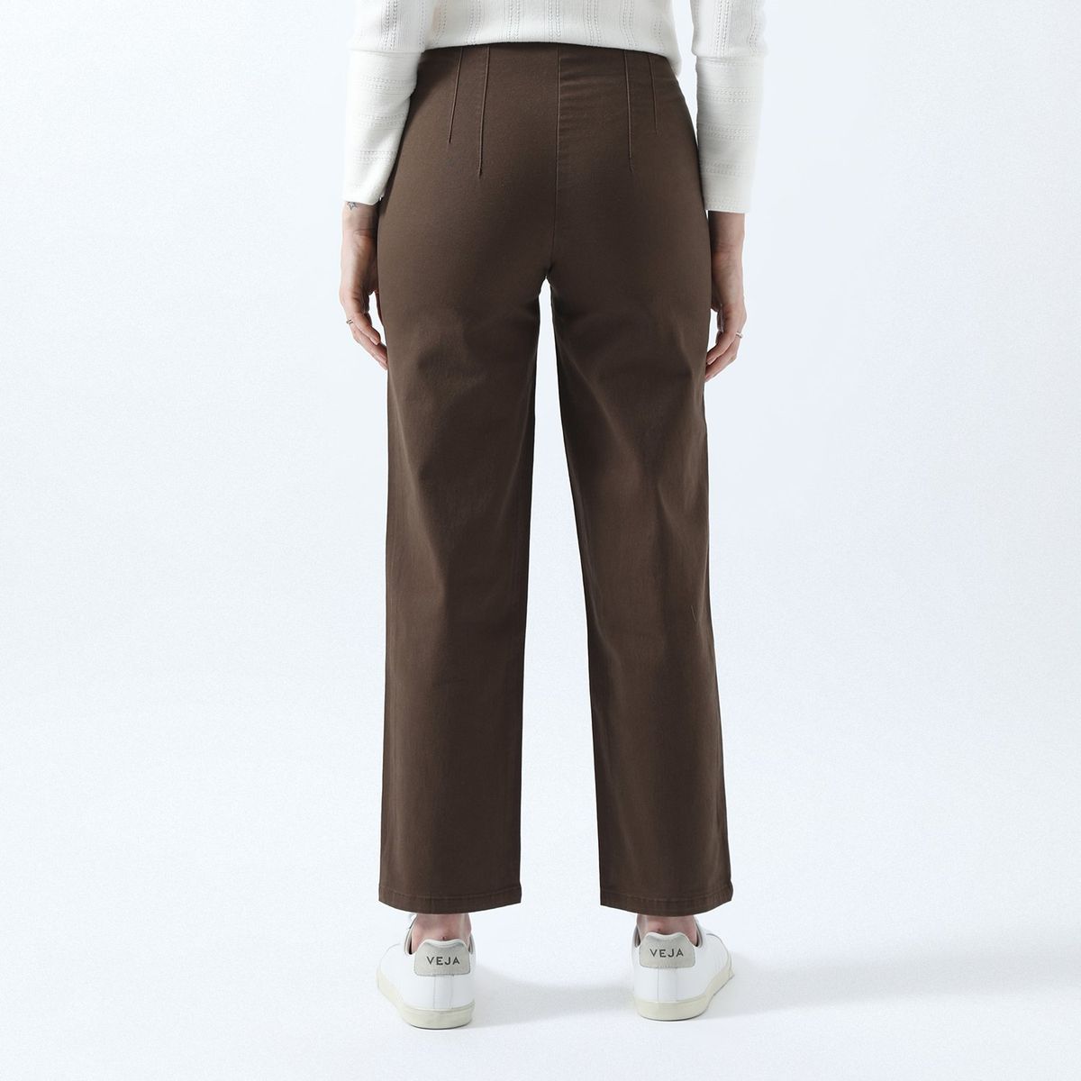 NEWPORT - Pantalón Básico Algodón Mujer Newport