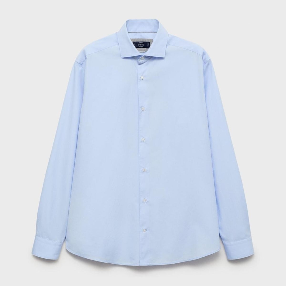 MANGO - Camisa Regular 100% Algodón Hombre Mango Man