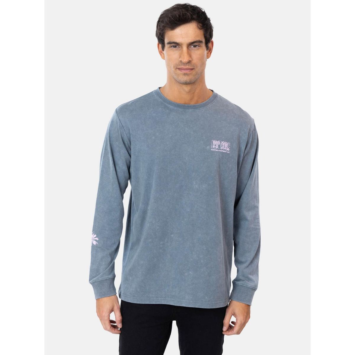 RIP CURL - Polo Manga Larga Algodón Hombre Rip Curl