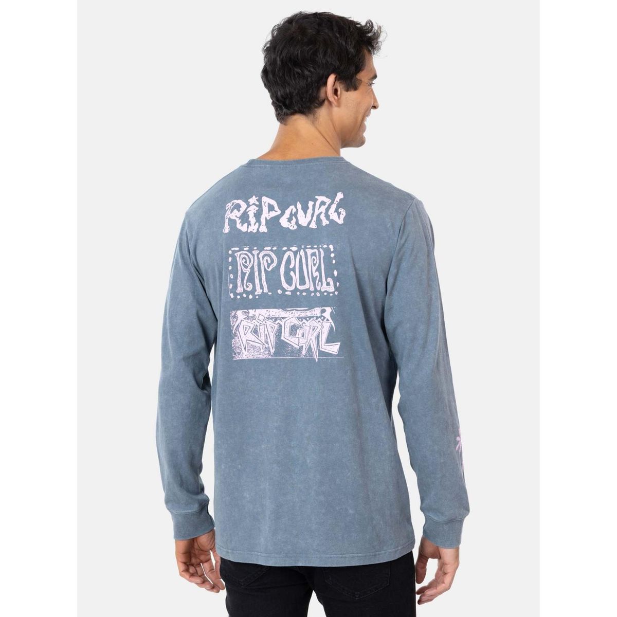 RIP CURL - Polo Manga Larga Algodón Hombre Rip Curl