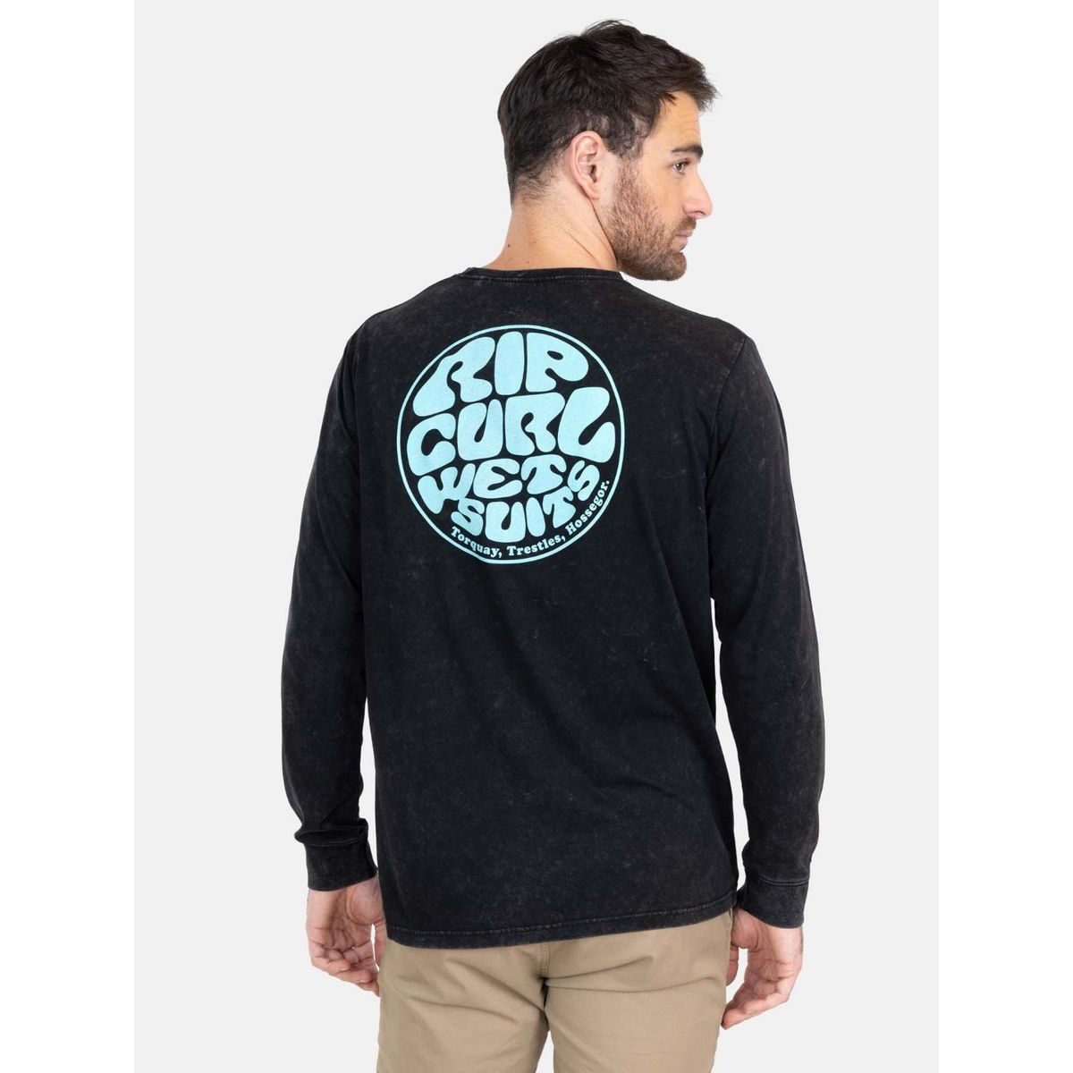 RIP CURL - Polo Manga Larga Algodón Hombre Rip Curl