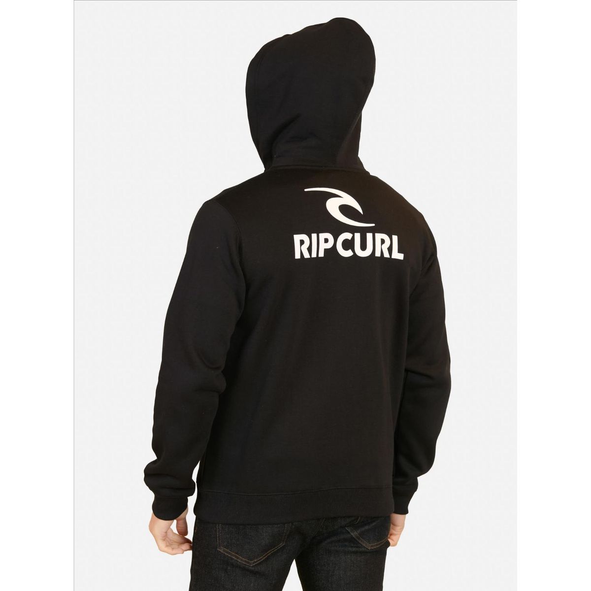 RIP CURL - Polera Fullzipper Algodón Hombre Rip Curl