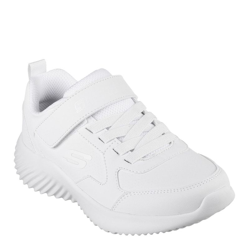 SKECHERS - Zapatilla Escolar Blanco Unisex Skechers