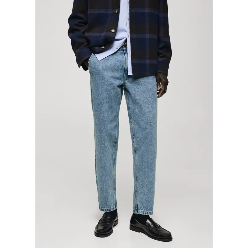 MANGO - Jean Beth Casual Straight Fit Hombre Mango