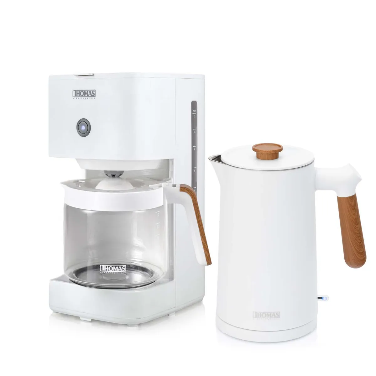 THOMAS - Hervidor 1.7l Th-6250b + Cafetera 1.5l Th-134b