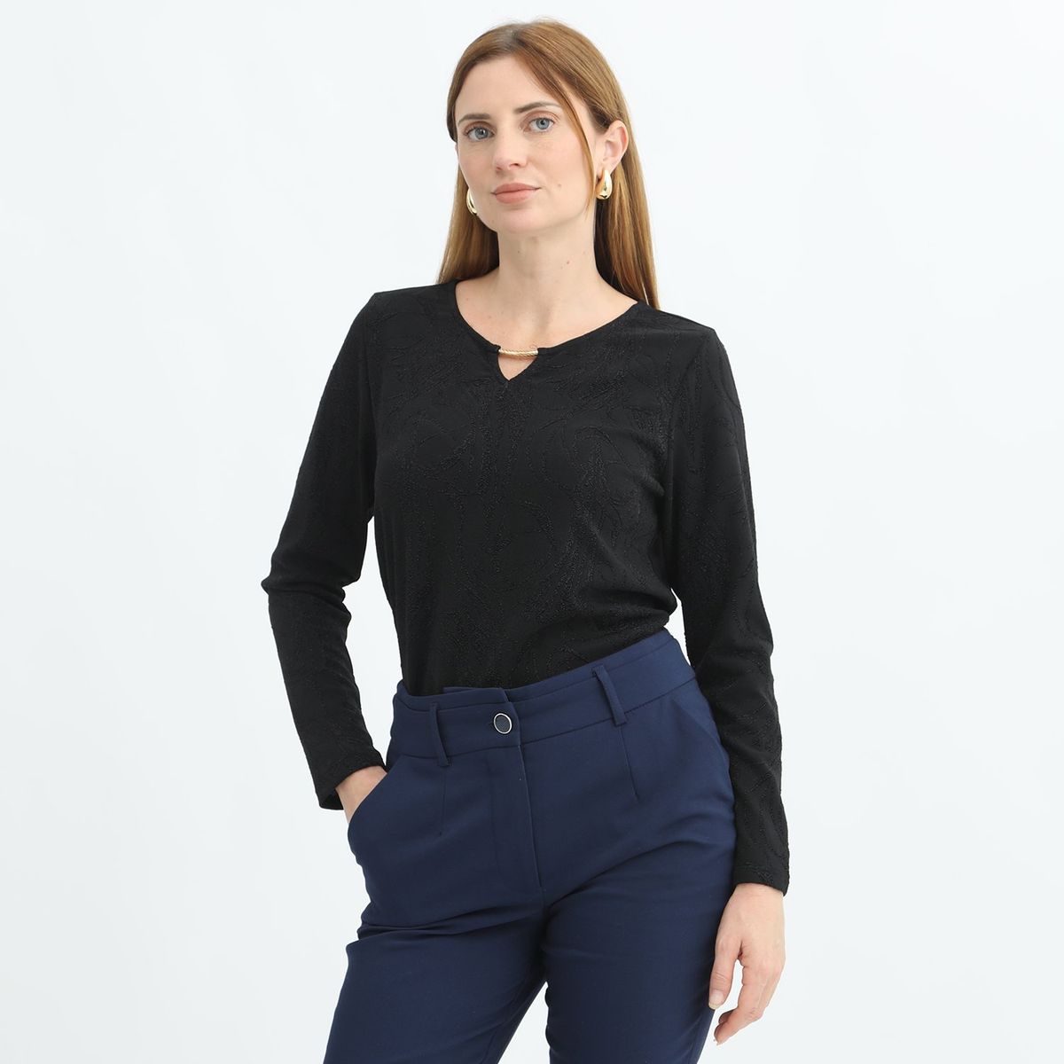 STEFANO COCCI - Polo Manga Larga Casual Mujer Stefano Cocci