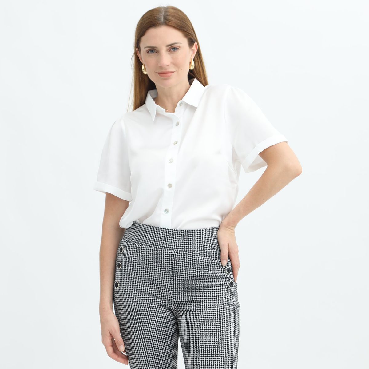 STEFANO COCCI - Blusa Manga Corta Casual Mujer Stefano Cocci