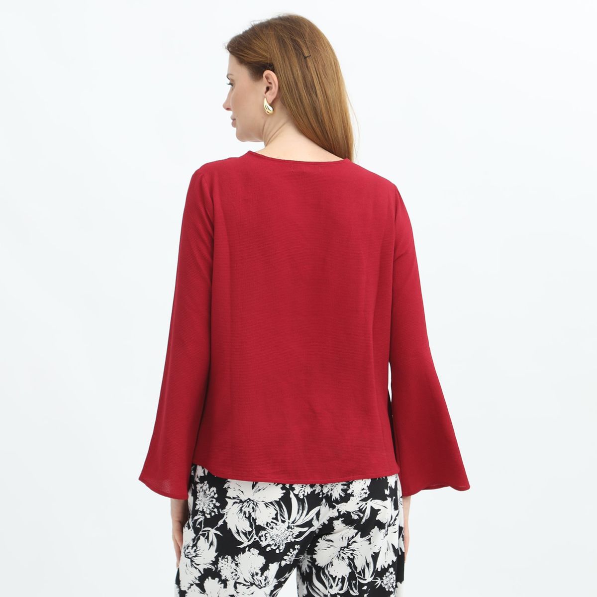 STEFANO COCCI - Blusa Manga Larga Casual Mujer Stefano Cocci