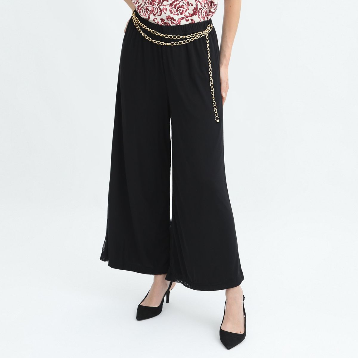 STEFANO COCCI - Pantalón Palazzo Casual Mujer Stefano Cocci