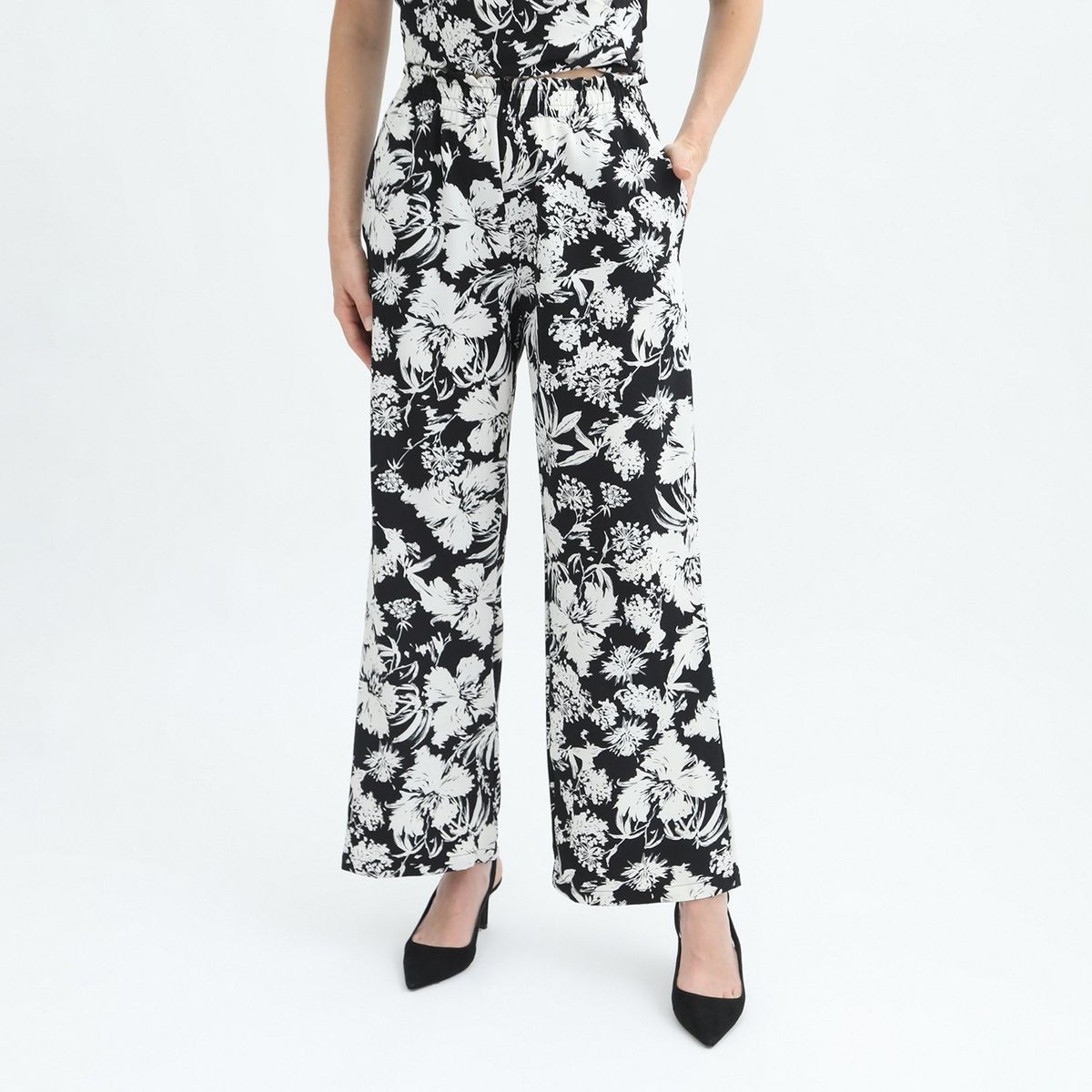 STEFANO COCCI - Pantalón Palazzo Casual Mujer Stefano Cocci