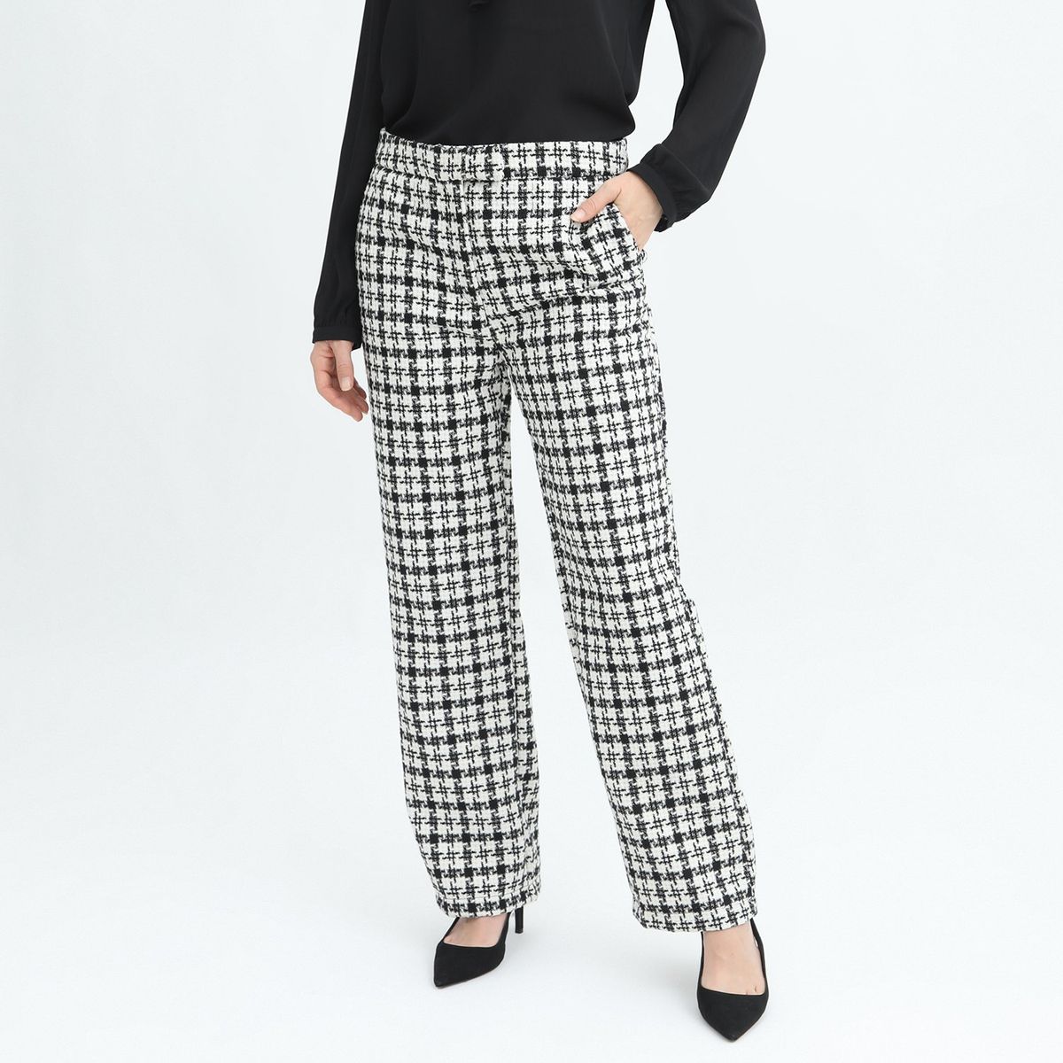 STEFANO COCCI - Pantalón Palazzo Casual Mujer Stefano Cocci