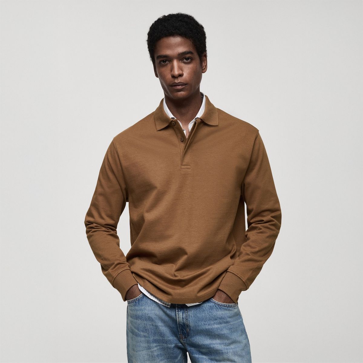 MANGO - Chompa 100% Algodón Hombre Mango Man