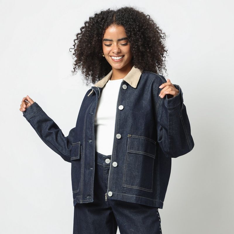 DENIMLAB - Casaca Casual Mujer Denimlab