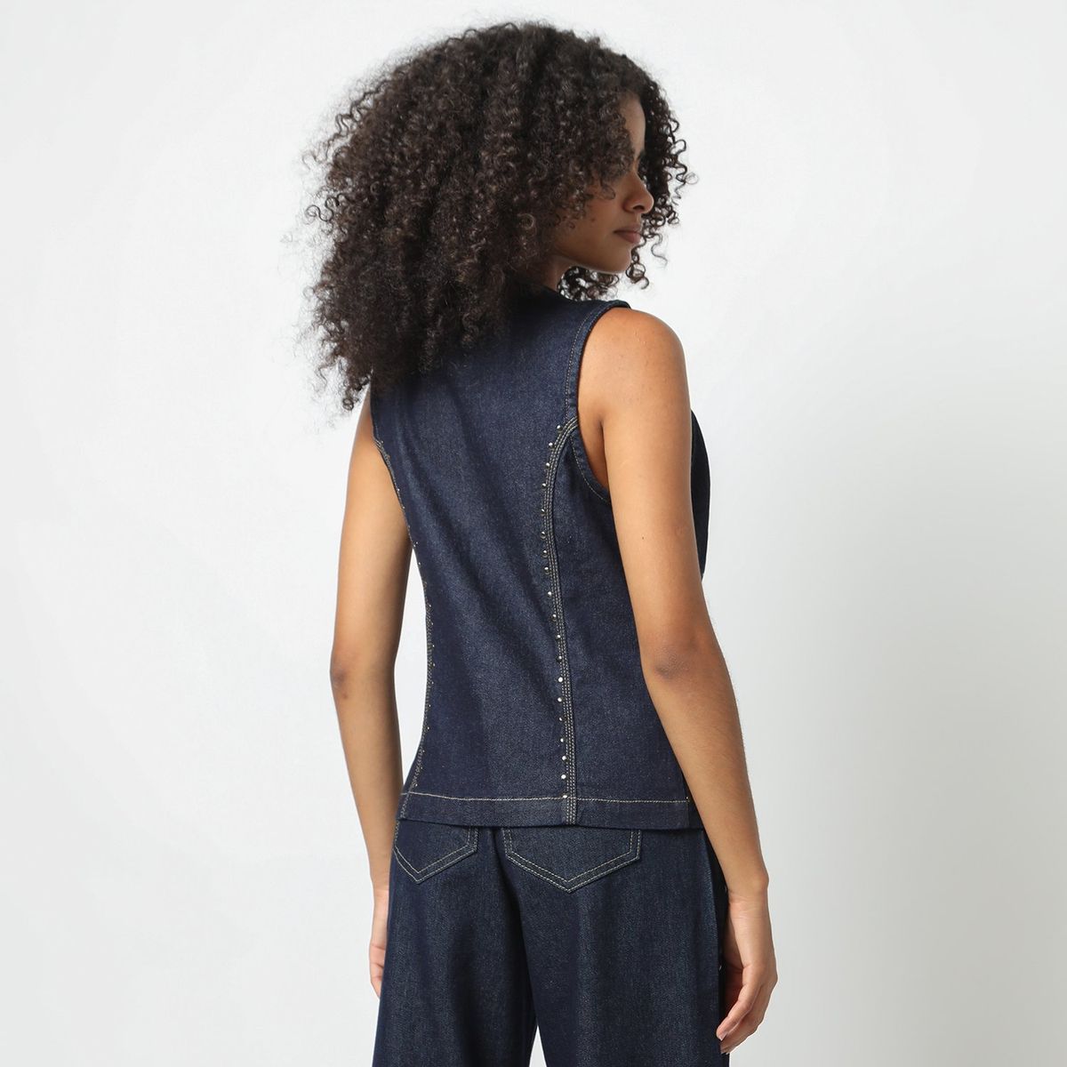 DENIMLAB - Chaleco Casual Mujer Denimlab