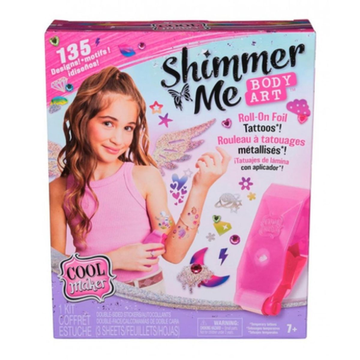 COOL MAKER - Set de Tatuajes De Escarcha Cool Maker