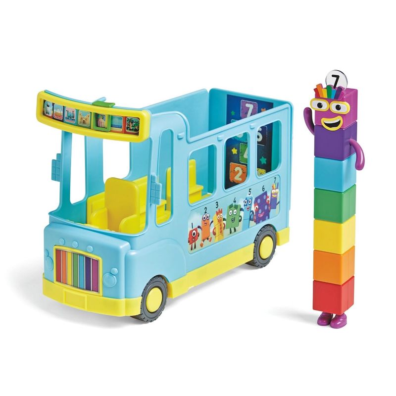 NUMBERBLOCKS - Bloques de Números Bus Arcoíris Numberblocks