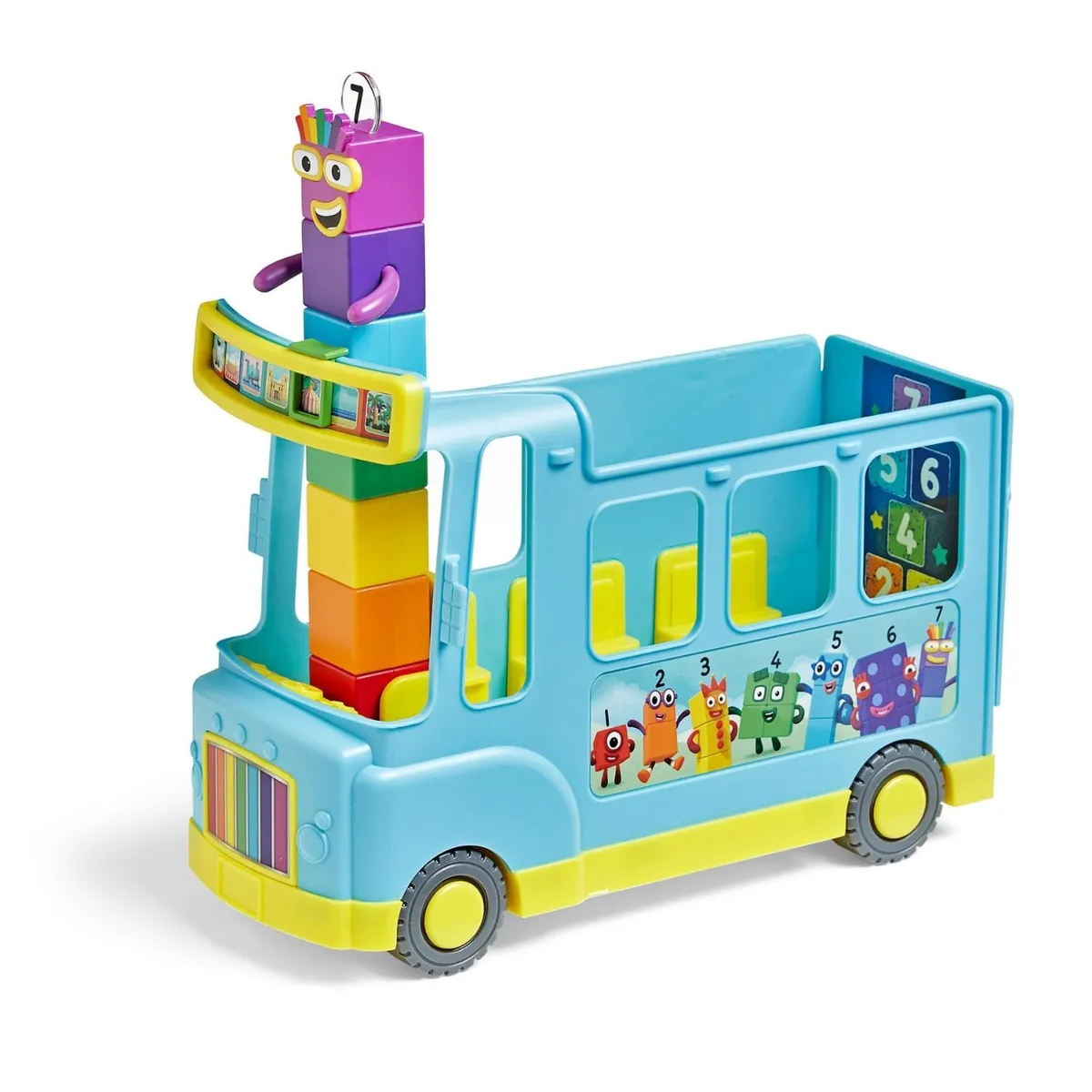 NUMBERBLOCKS - Bloques de Números Bus Arcoíris Numberblocks