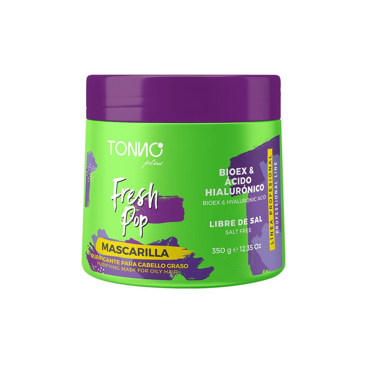 TONNO PLUS - Mascarilla Purificante Fresh Pop Pote 350gr Tonno Plus