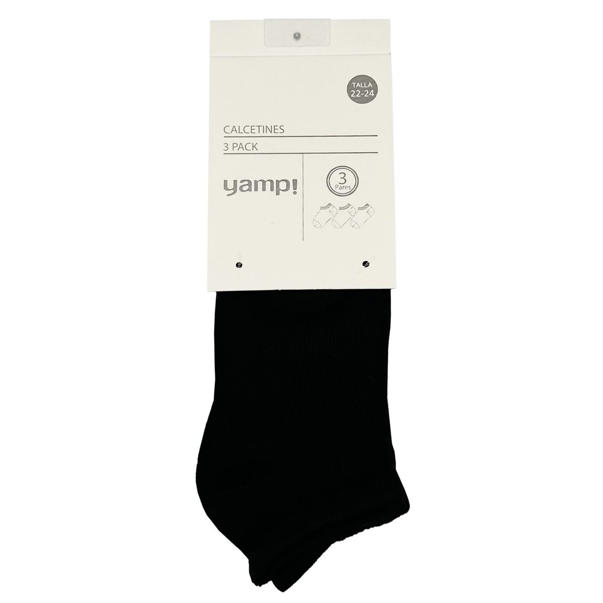 YAMP - Medias Niño Niña Pack X3 Algodón Yamp