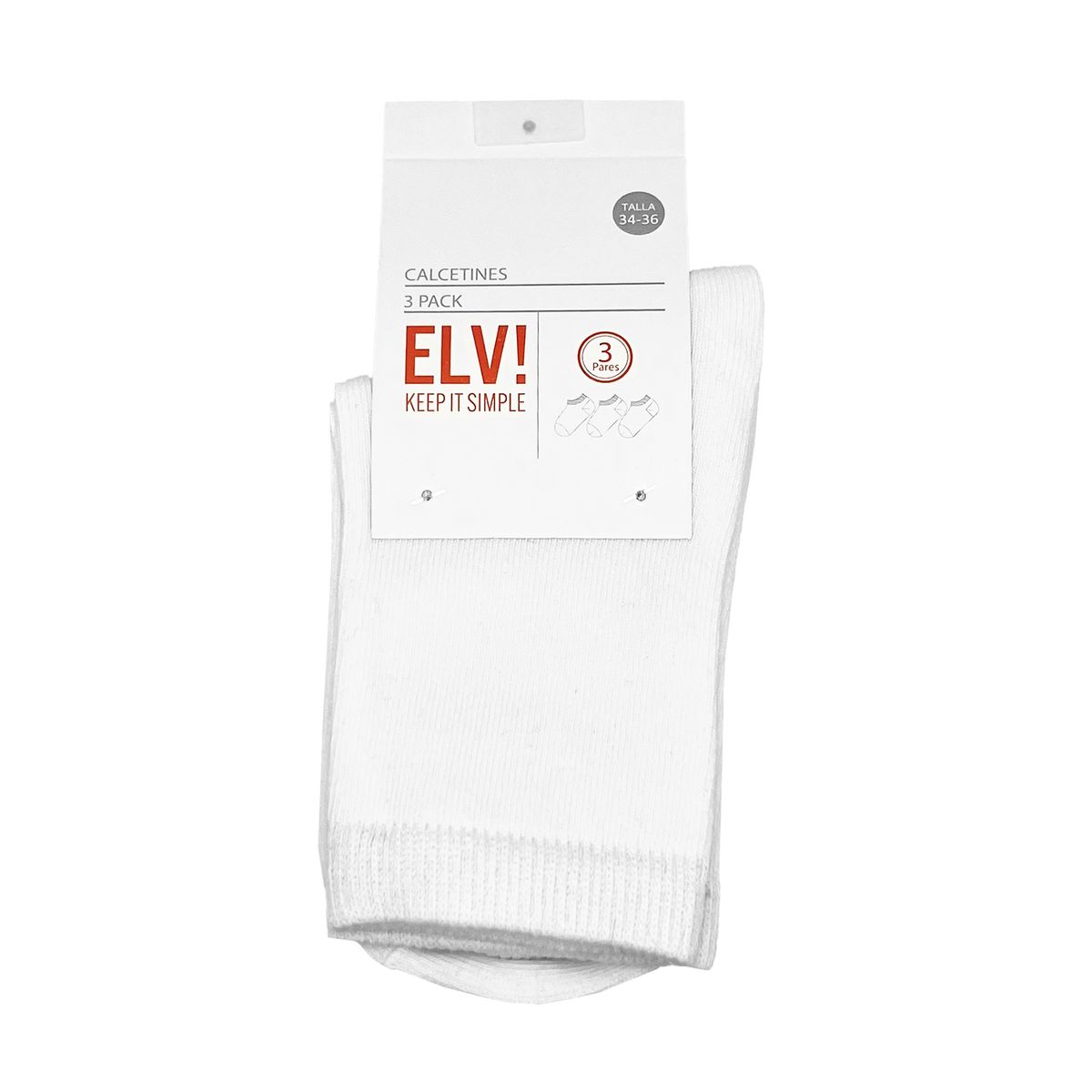 ELEVEN - Media Niña Pack X3 Algodón Eleven
