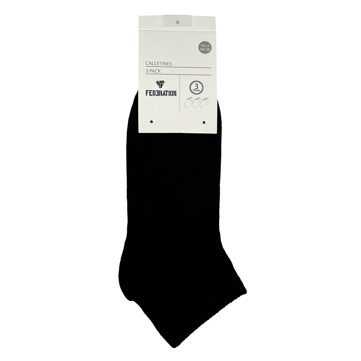 FEDERATION - Media Niño Pack X3 Algodón Federation