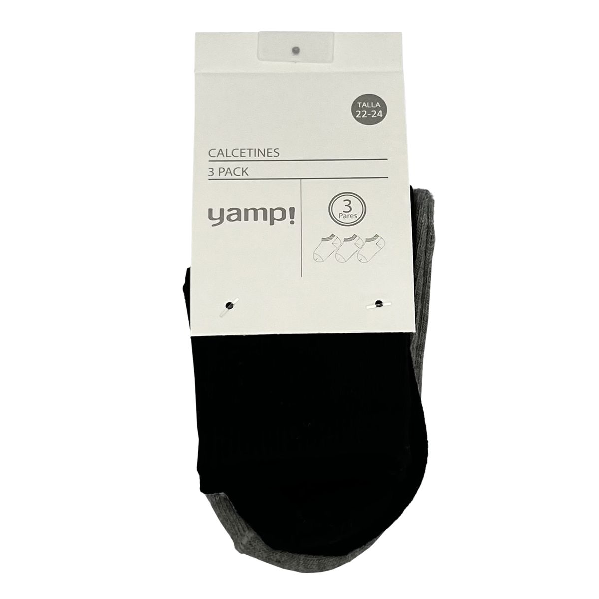 YAMP - Medias Niño Niña Pack X3 Algodón Yamp