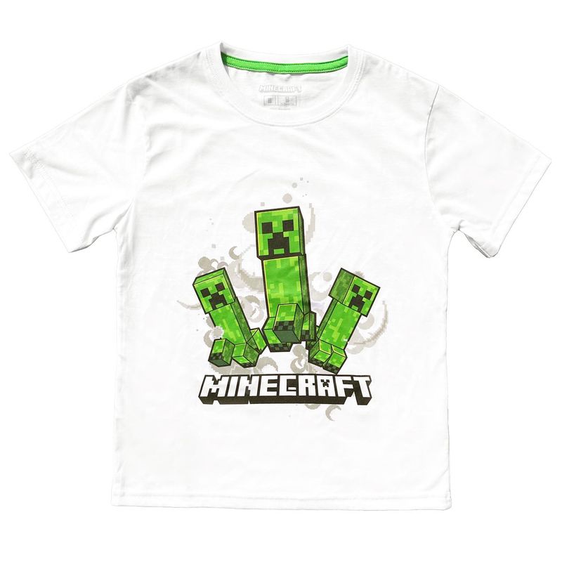 MINECRAFT - Polera Niño Algodón Creeper Minecraft