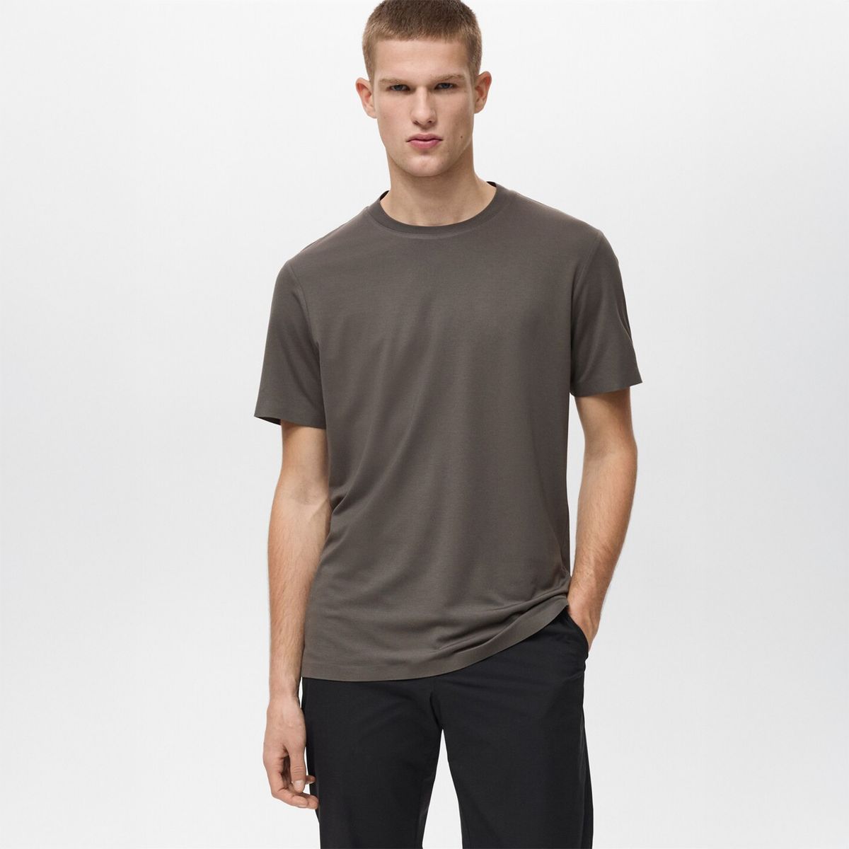 MANGO - Polo Manga Corta Hombre Mango