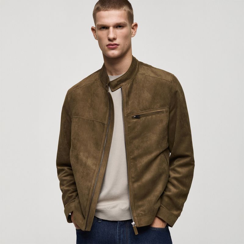 MANGO - Casaca Biker Hombre Mango 