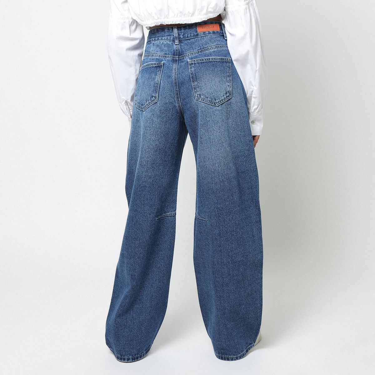 DENIMLAB - Jean Baggy Algodón Mujer Denimlab