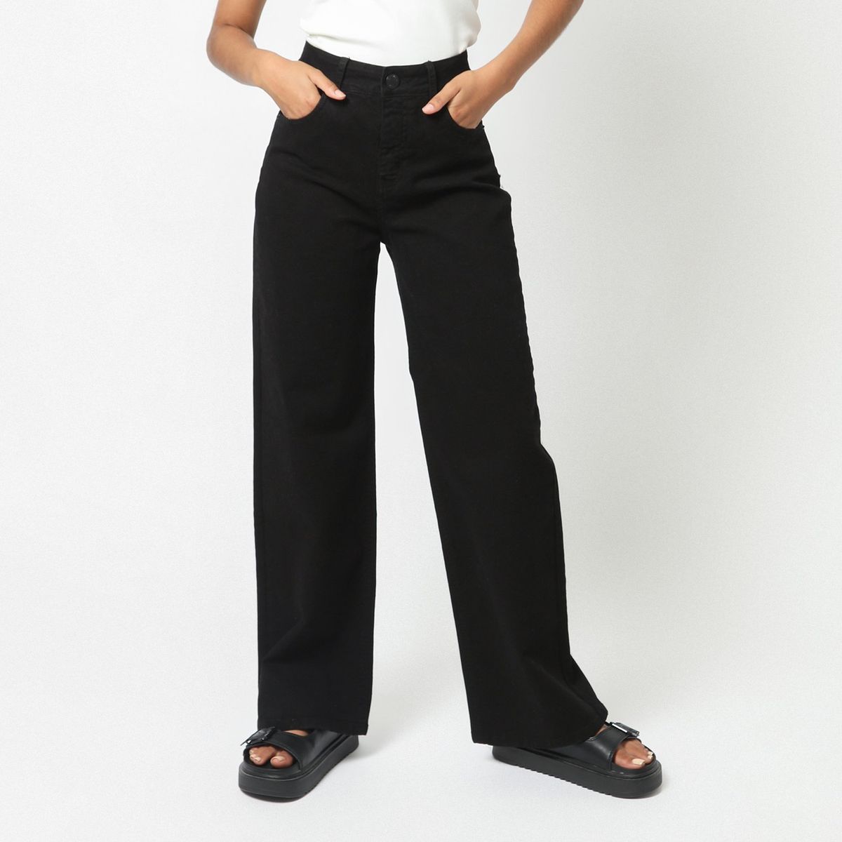 DENIMLAB - Jean Straight Algodón Mujer Denimlab