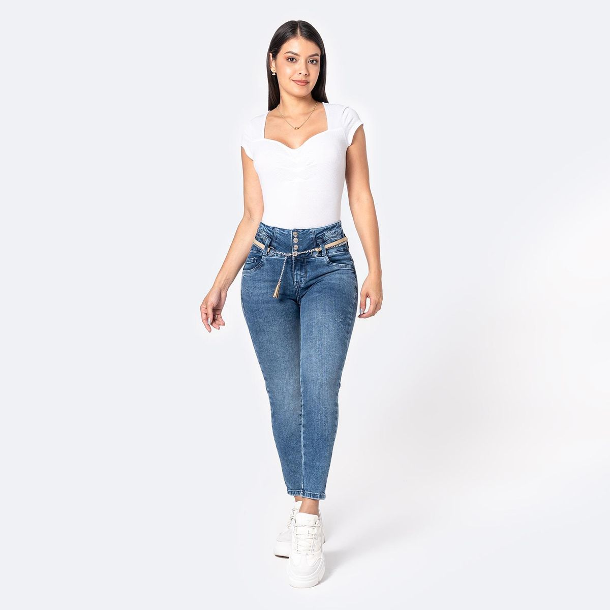 PIONIER - Jean Skinny Algodón Mujer Pionier