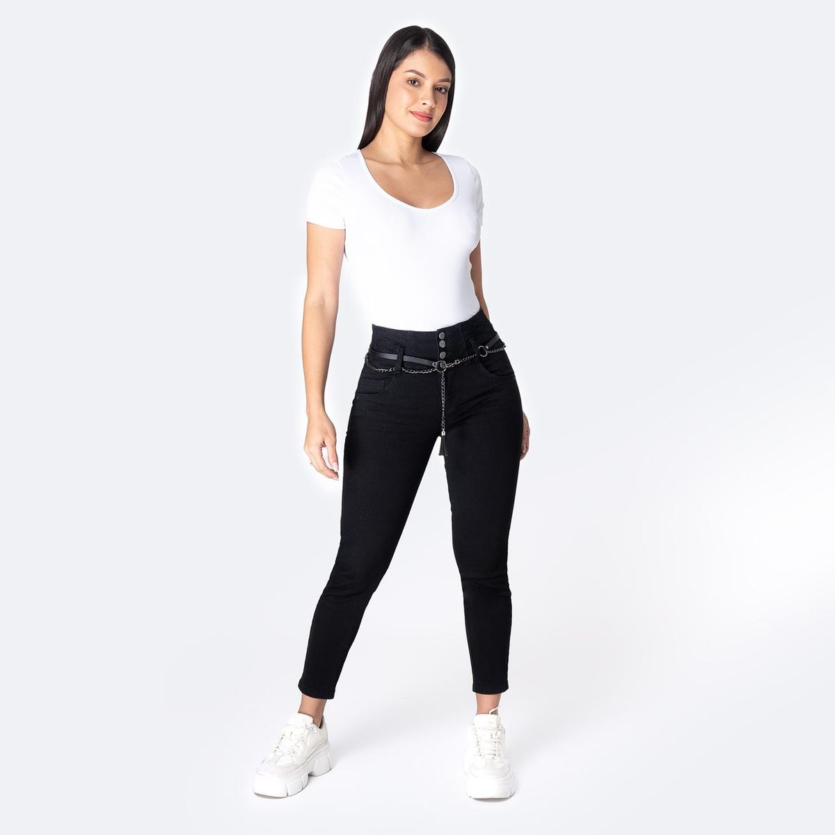 PIONIER - Jean Skinny Algodón Mujer Pionier