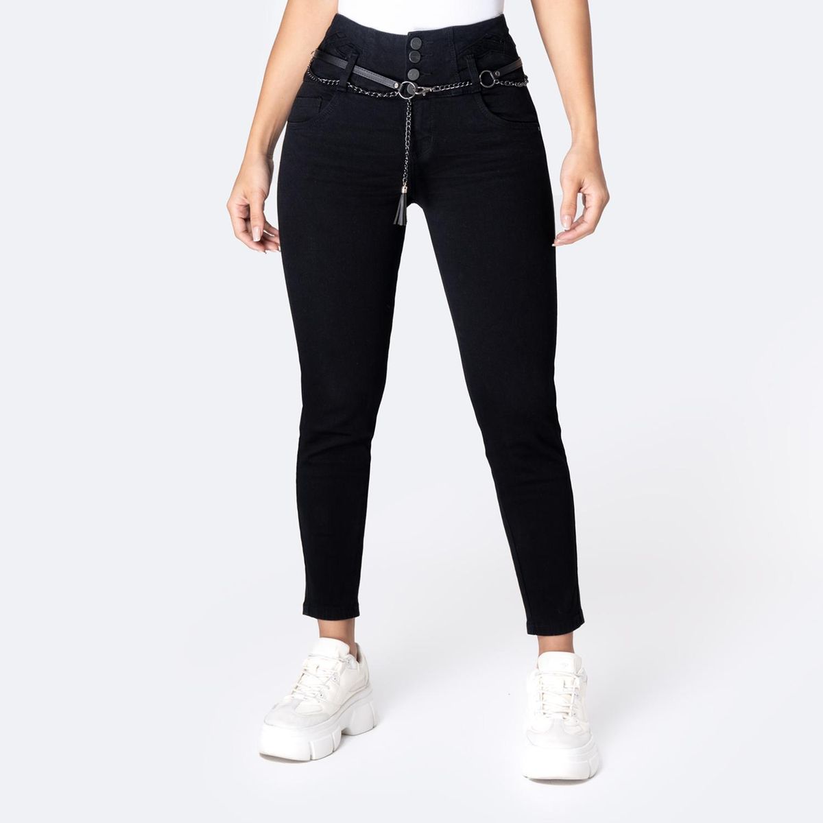 PIONIER - Jean Skinny Algodón Mujer Pionier