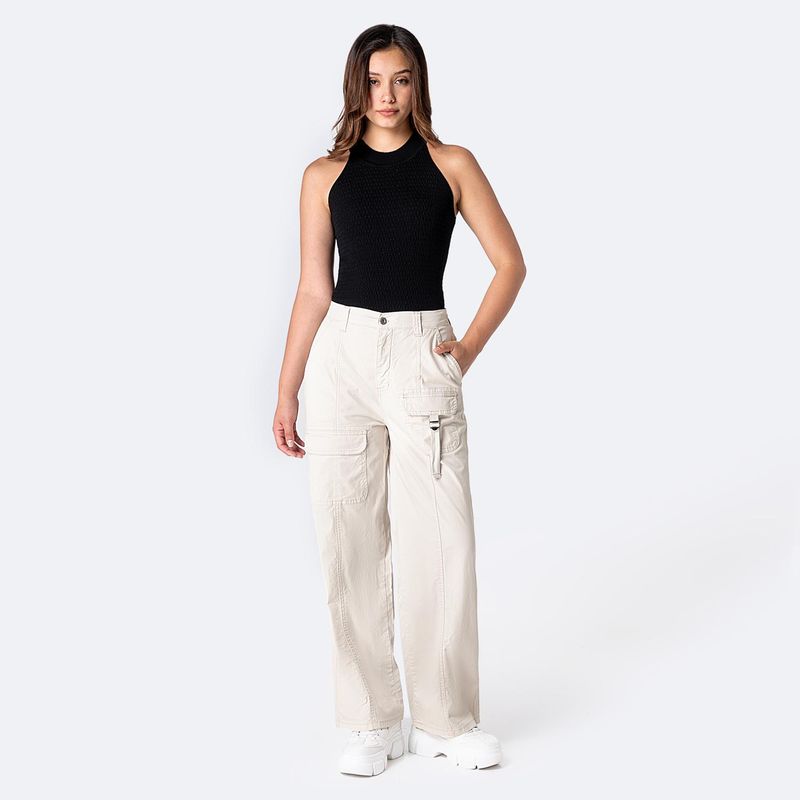 PIONIER - Pantalón Jogger Tiro Alto Mujer Pionier