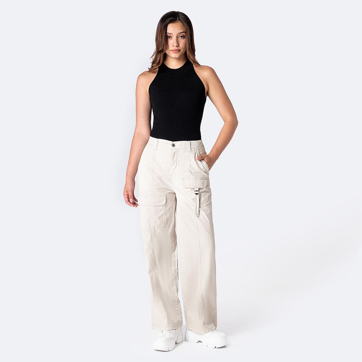 PIONIER - Pantalón Jogger Tiro Alto Mujer Pionier
