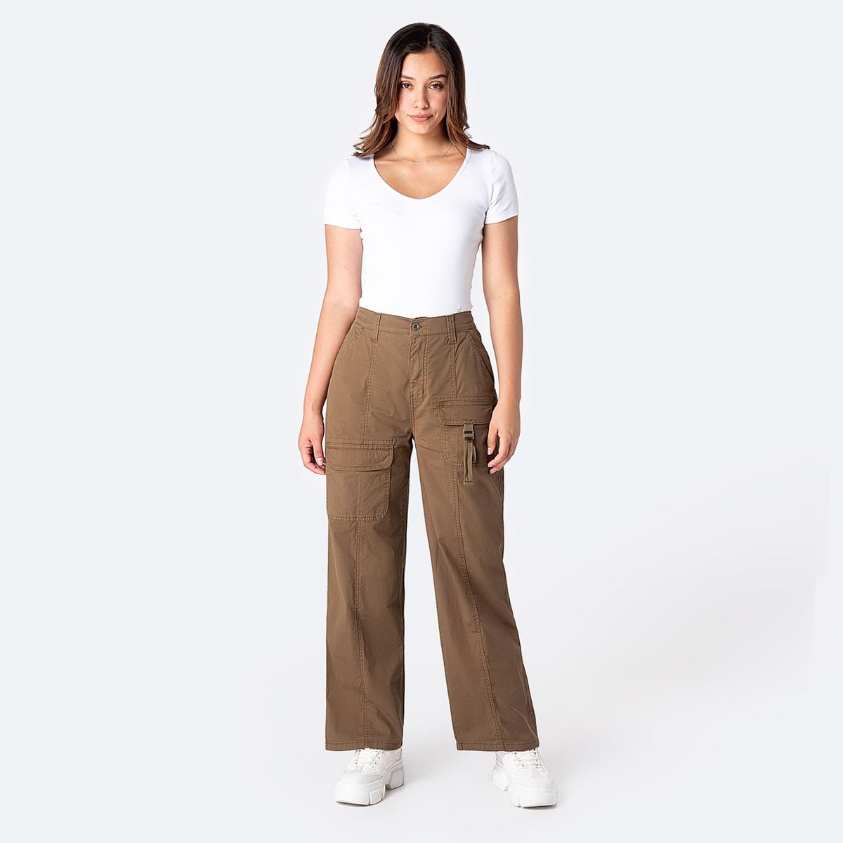 PIONIER - Pantalón Jogger Tiro Alto Mujer Pionier