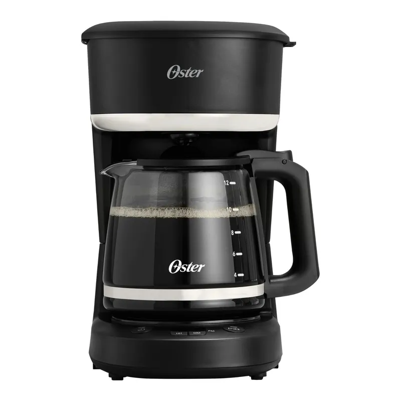 OSTER - Cafetera Programable  12 Tazas Negra Oster