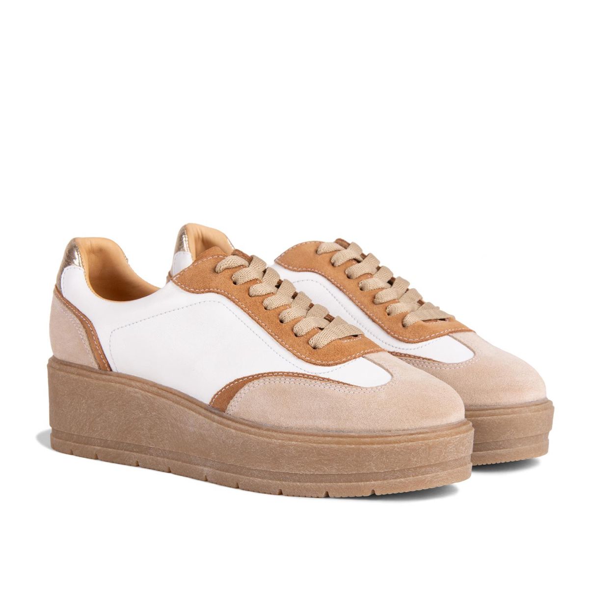 ALMUDENA MILIANI - Zapatillas Urbanas Mujer Almudena Milene Arena