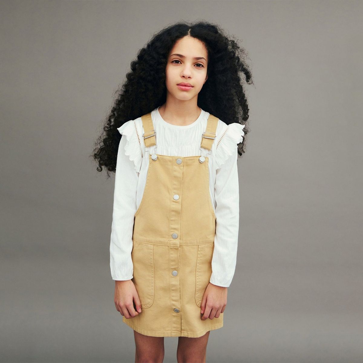 MANGO KIDS - Vestido Niña Algodón Mango Kids