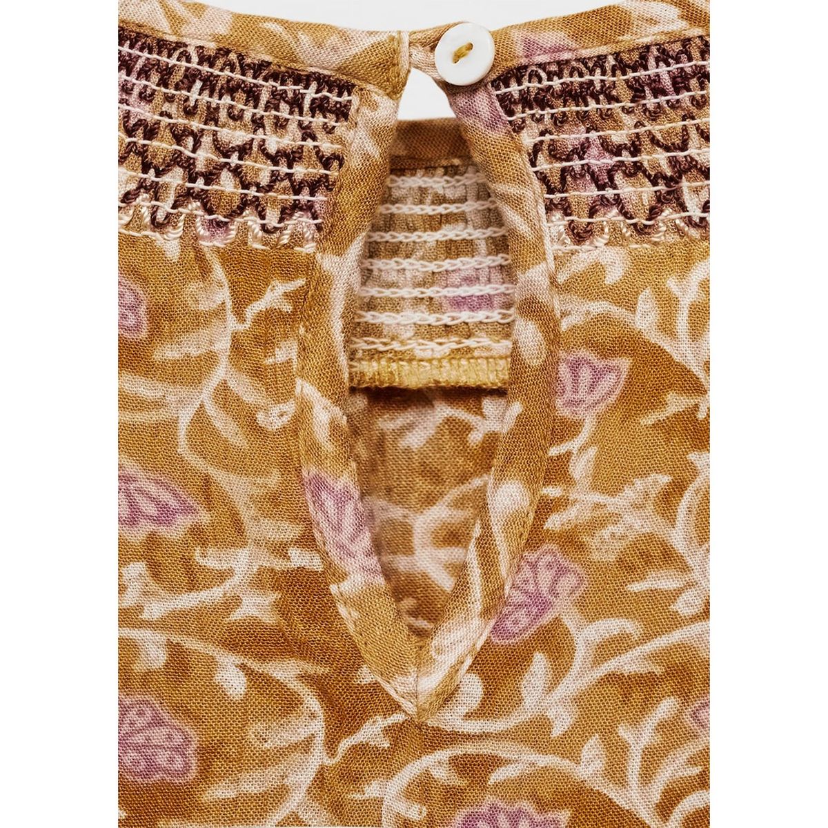 MANGO KIDS - Blusa Niña Manga Larga Mango Kids