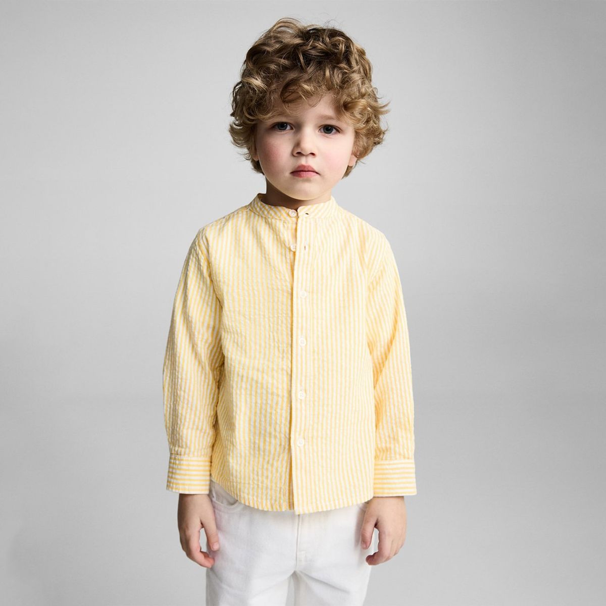 MANGO KIDS - Camisa Bebé Niño Algodón Mango Kids