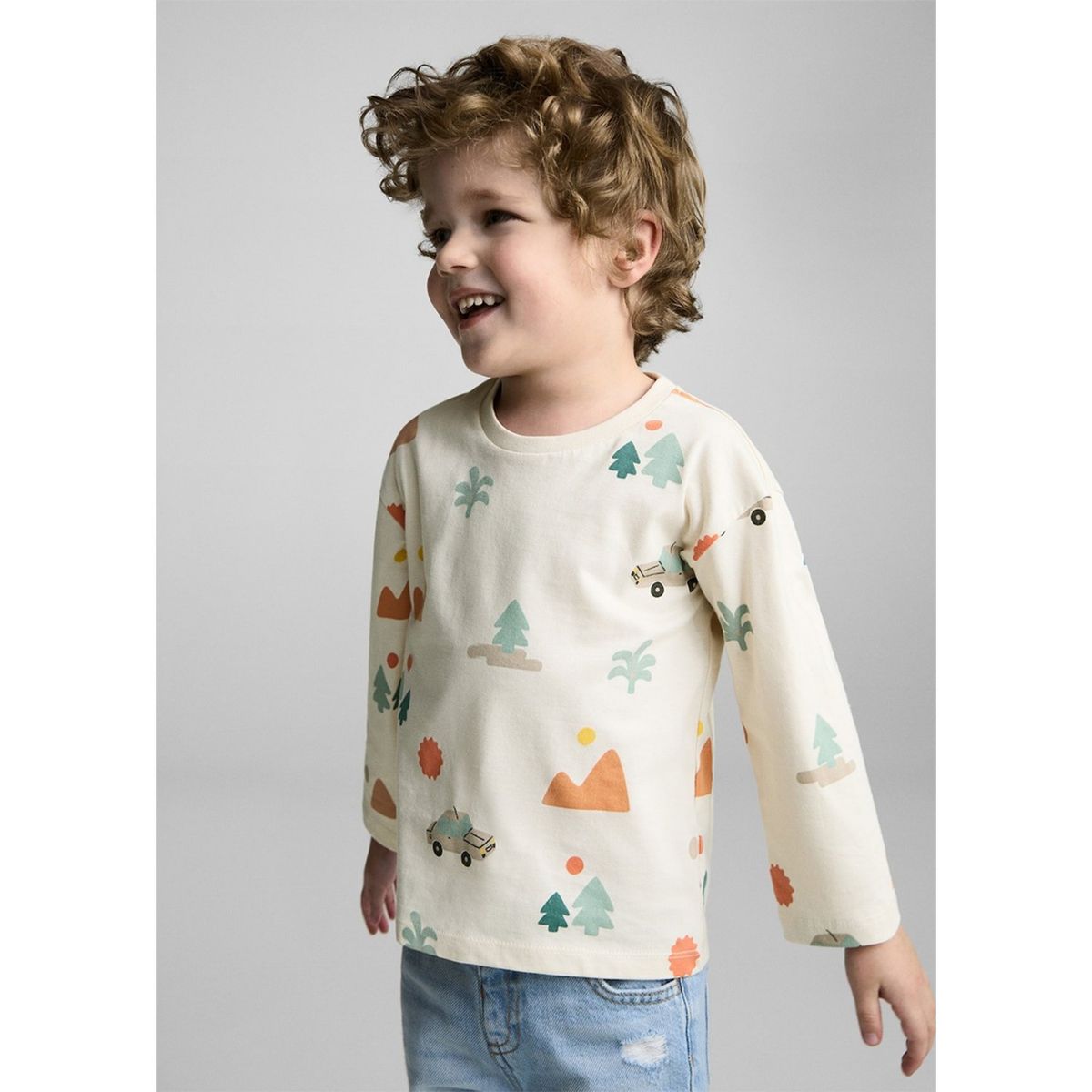 MANGO KIDS - Polo Bebé Niño Manga Larga Algodón Mango Kids