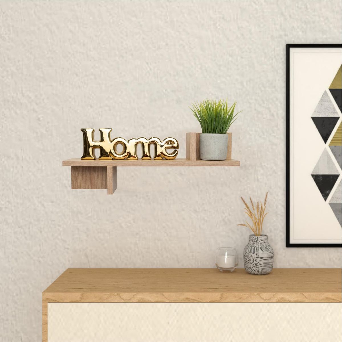 TUHOME - Repisa Monaco Rovere