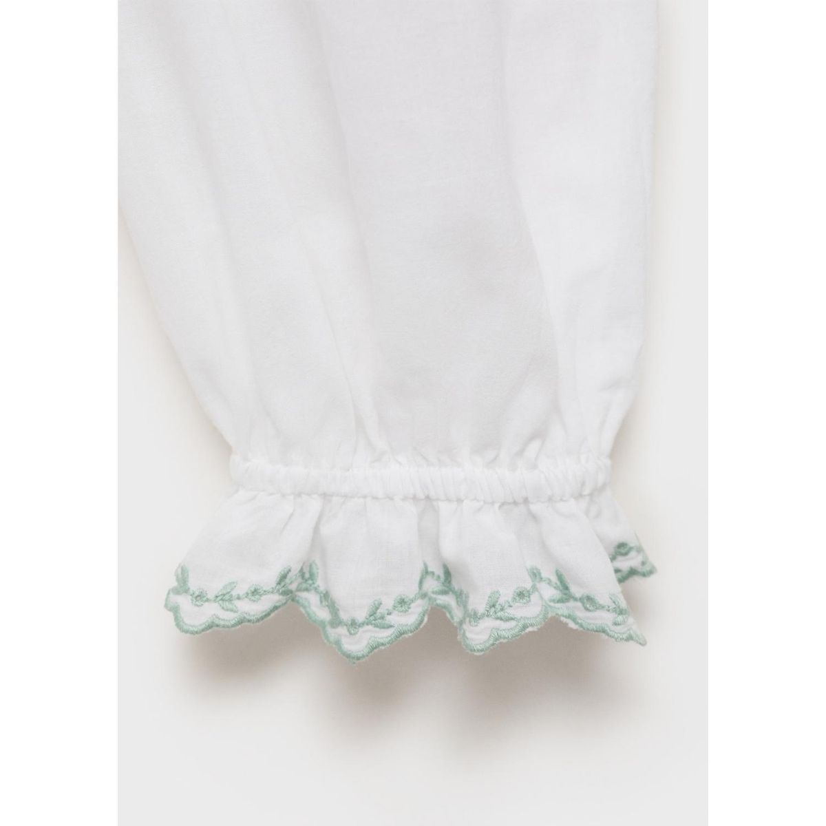 MANGO TEEN - Blusa Manga Larga 100% Algodón Mujer Mango Teen